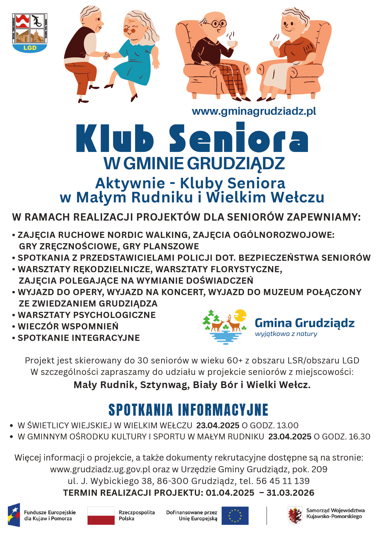 Treść informacji w formie plakatu