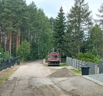 Droga w trakcie remontu