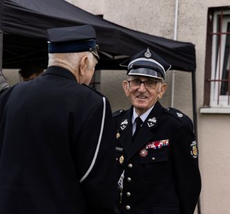 Prezes honorowy OSP Wielki Wełcz Henryk Makowski