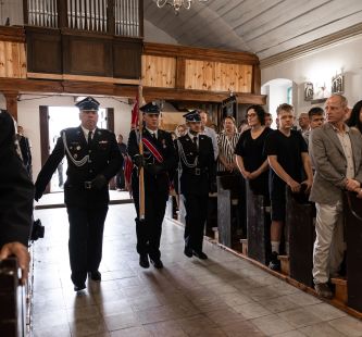 Msza święta z okazji obchodów 80 lecia istnienia OSP Wielki Wełcz