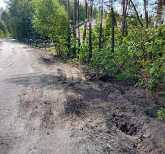 Droga w trakcie remontu