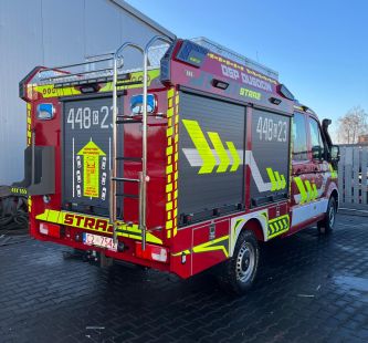 Nowy lekki pojazd OSP Dusocin