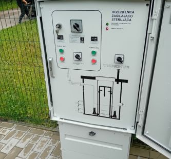 Panel sterowania przepompowni