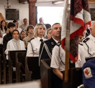 Msza święta z okazji obchodów 80 lecia istnienia OSP Wielki Wełcz